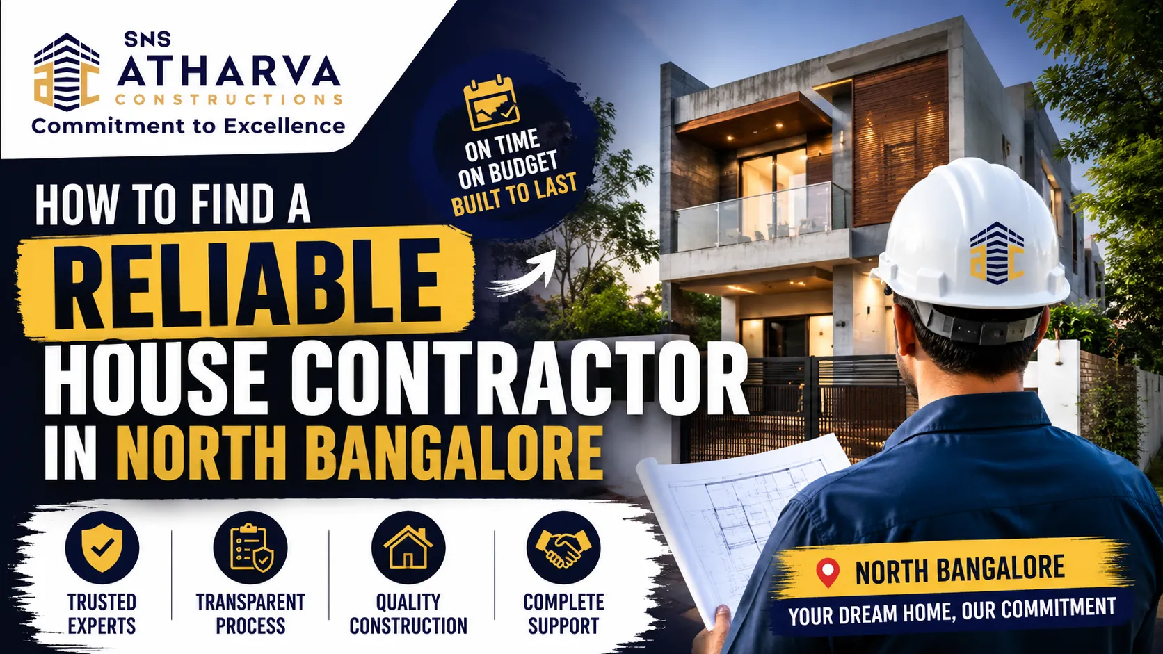 Find a Reliable House Contractor in North Bangalore